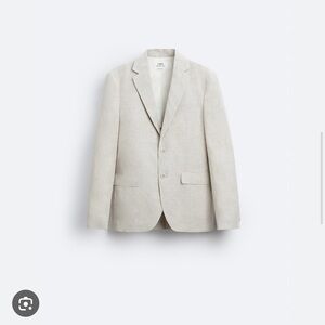 Zara linen blazer NWOT